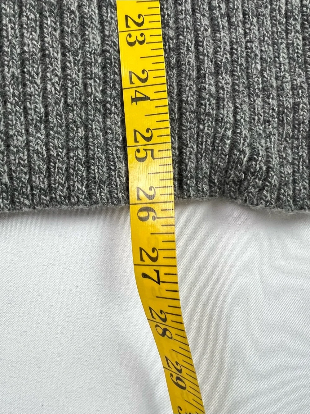 Banana Republic Gray Merino Wool Blend Sherpa Collar Toggle Button Sweater